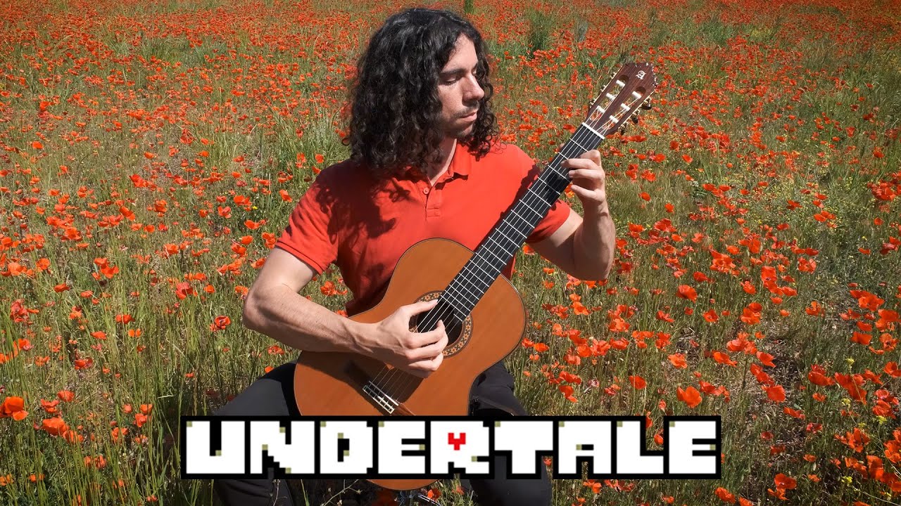 Undertale (Main Theme) on Classical Guitar || Soranda