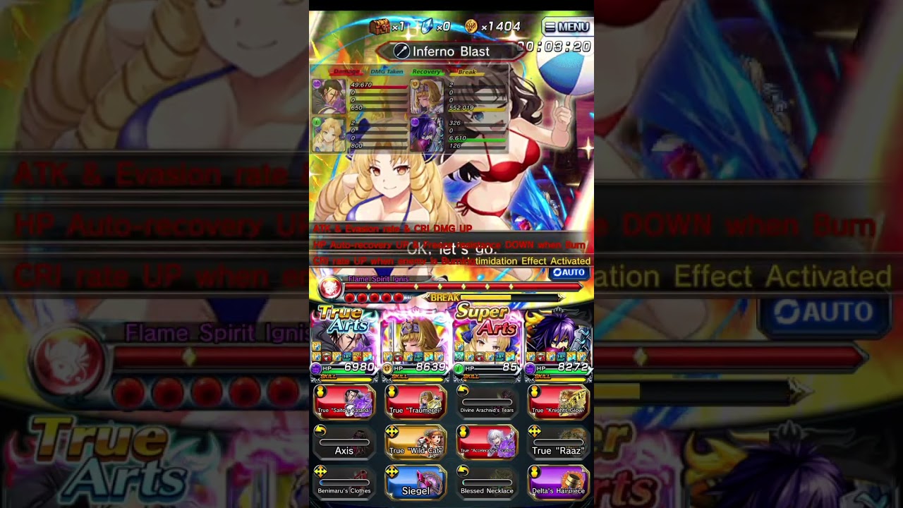 DoT 26f with Saito full clear