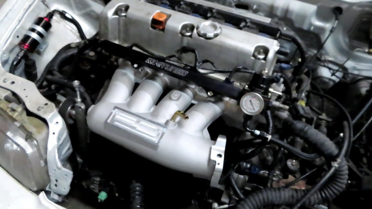 Installing a knock Off K Series RBC Intake Manifold