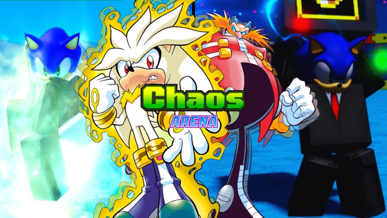 This Sonic Battlegrounds Just Added Silver & Eggman [Chaos Arena]