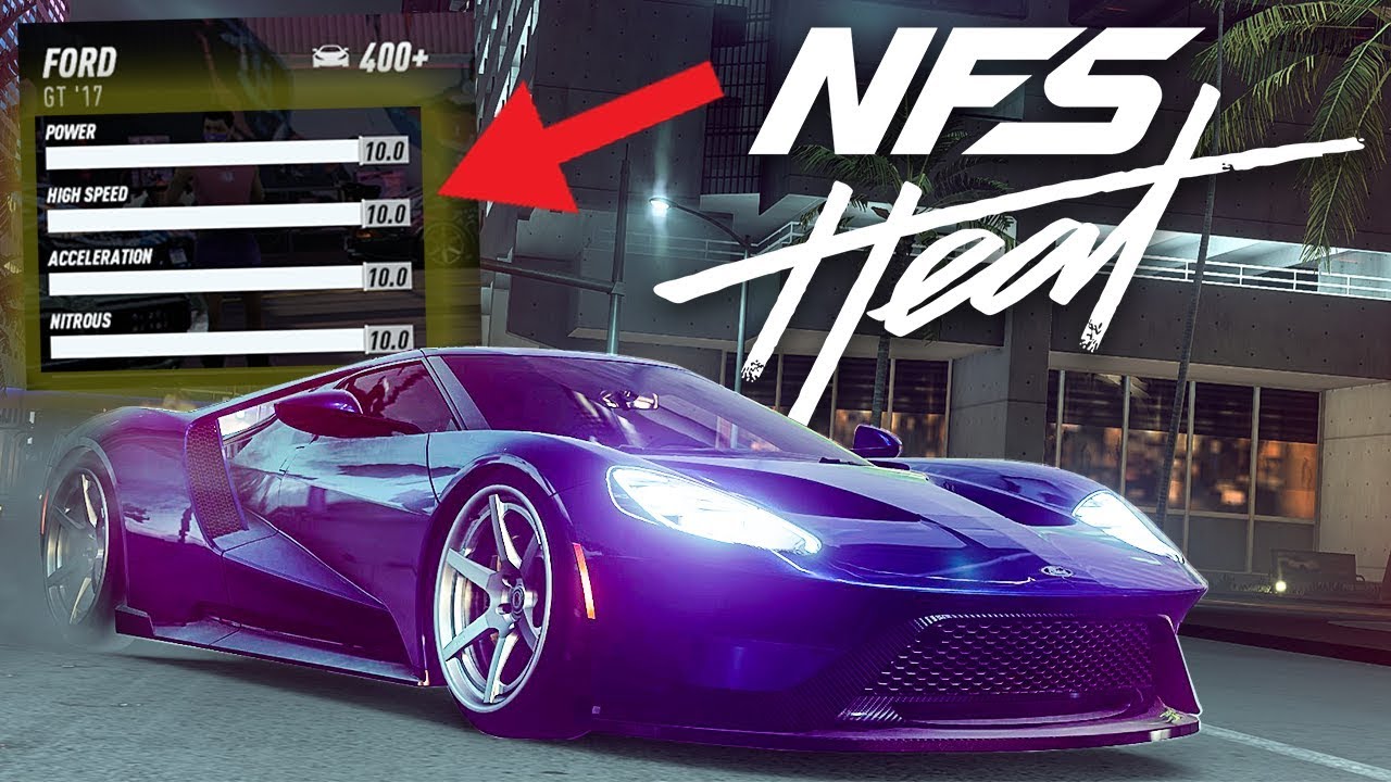 1200HP ALL 10 STATS FORD GT IS DISGUSTING FAST! - Need for Speed Heat