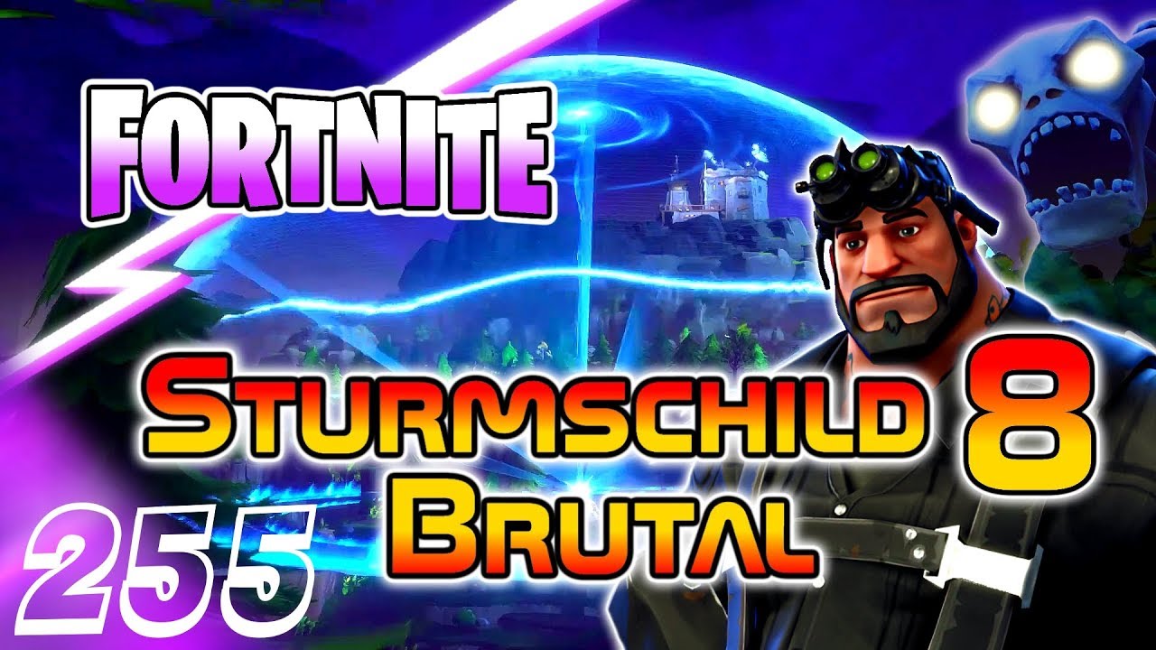 FORTNITE ⚡ Rette die Welt - Sturmschild Verteidigung 8 Brutal #255 ⚡ Let's Play FORTNITE - MaikderIV