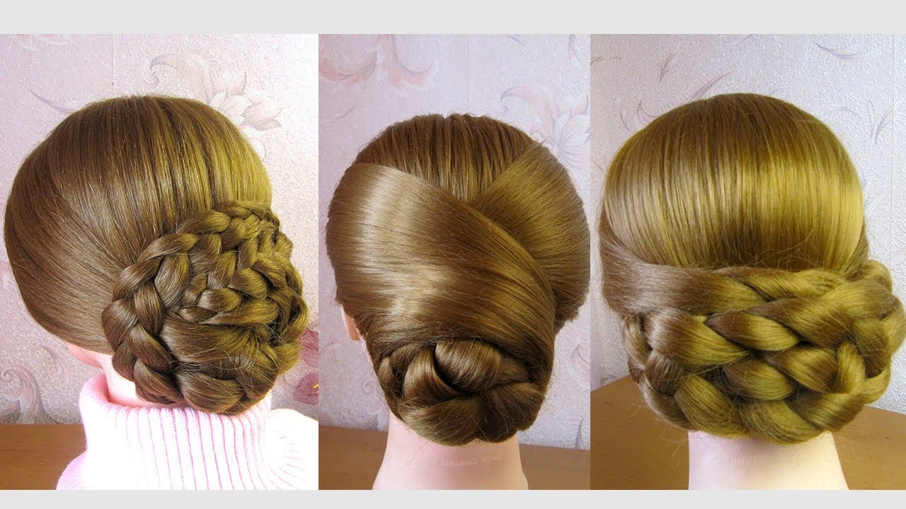 New Low Bun Hairstyles 🔹 Easy elegant updos 2020 🔹3 Chignons bas facile à faire