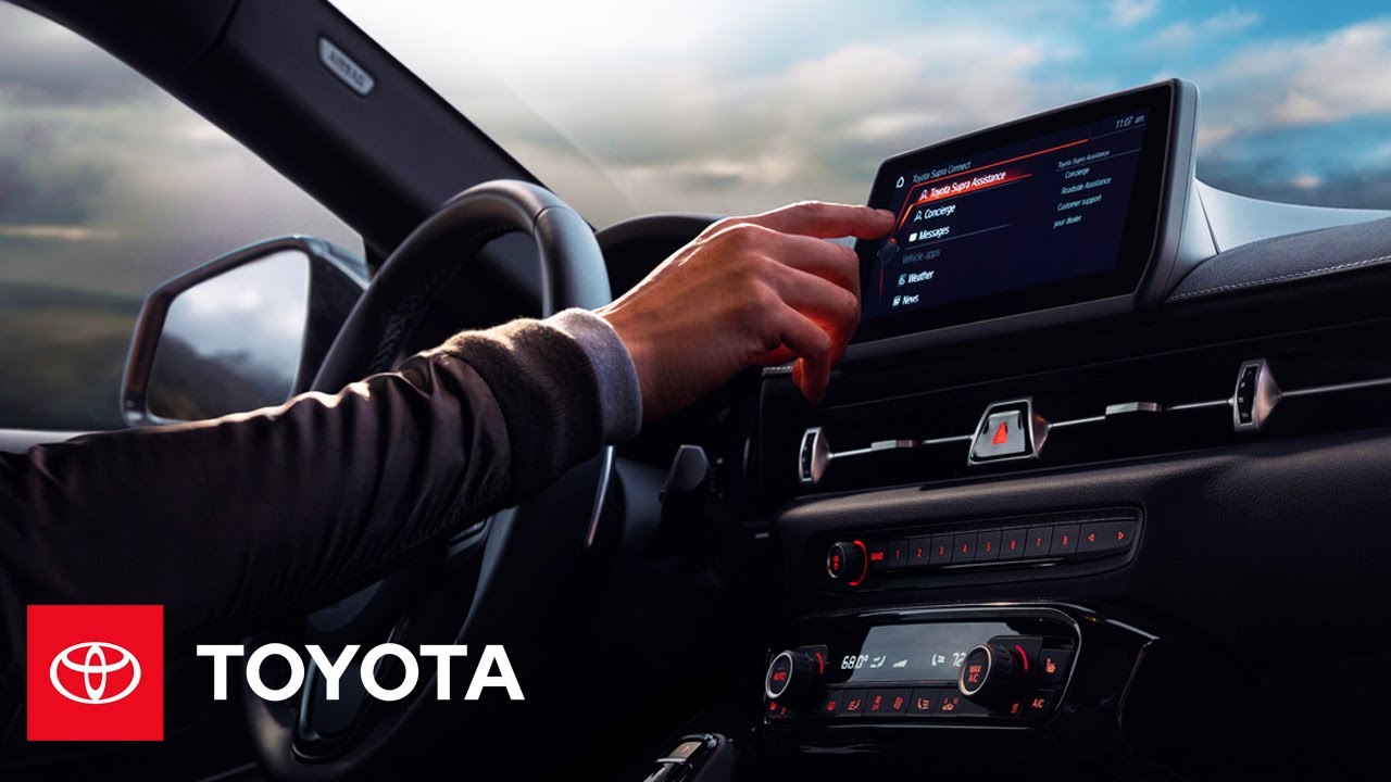 Multimedia System Overview and Connected Services in the 2020 Toyota Supra