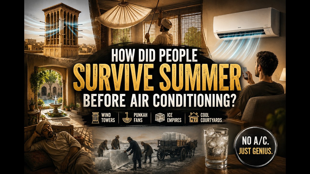 #5 How Did People Survive Summer Before Air Conditioning? #history #documentary #forgottenhistory