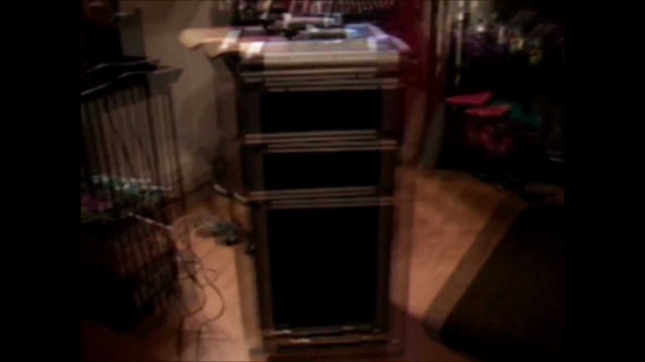 YAZMO-Professional Rolling Makeup Case w/ Drawers - Black Gator REVIEW!