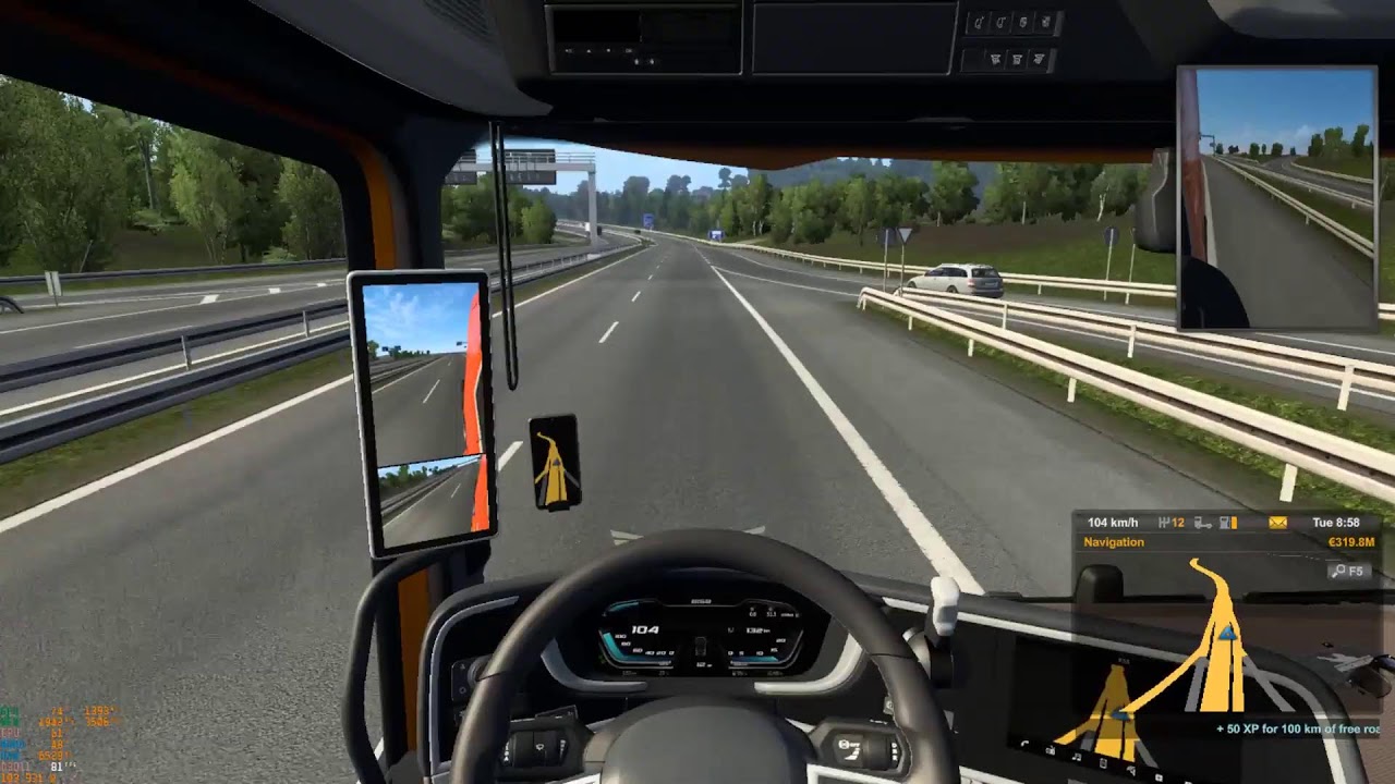 New Truck DAF 2021 in ETS2 (version 1.43.3.40) 22/03/2022