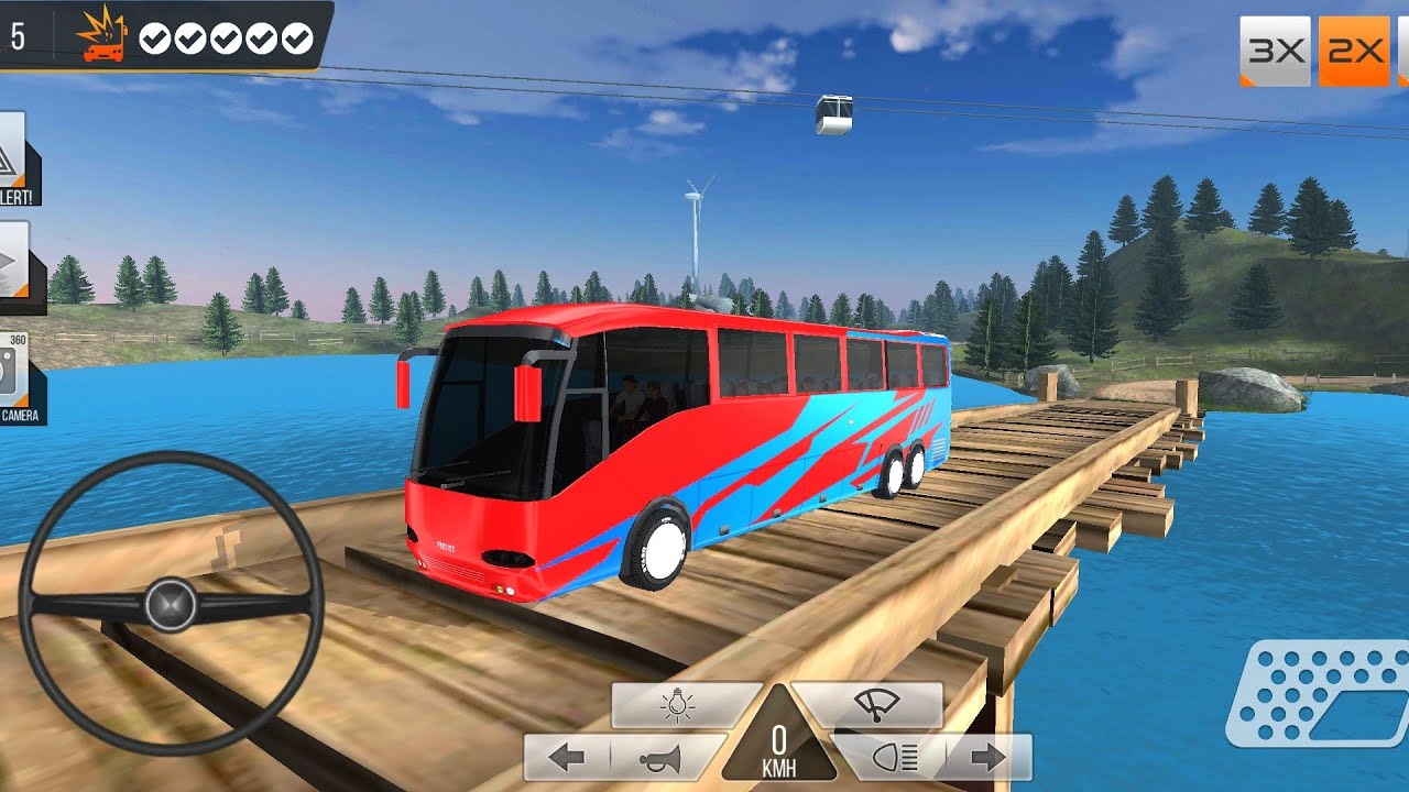Euro Coach Bus Simulator 2020: City Bus Driving Games: Android Gameplay