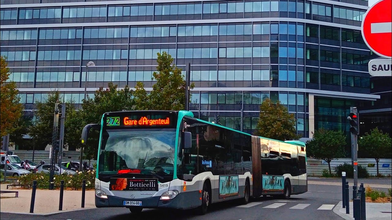 TRAJET EN GC2 SUR LA LIGNE 272 RATP | Coquille N°5419