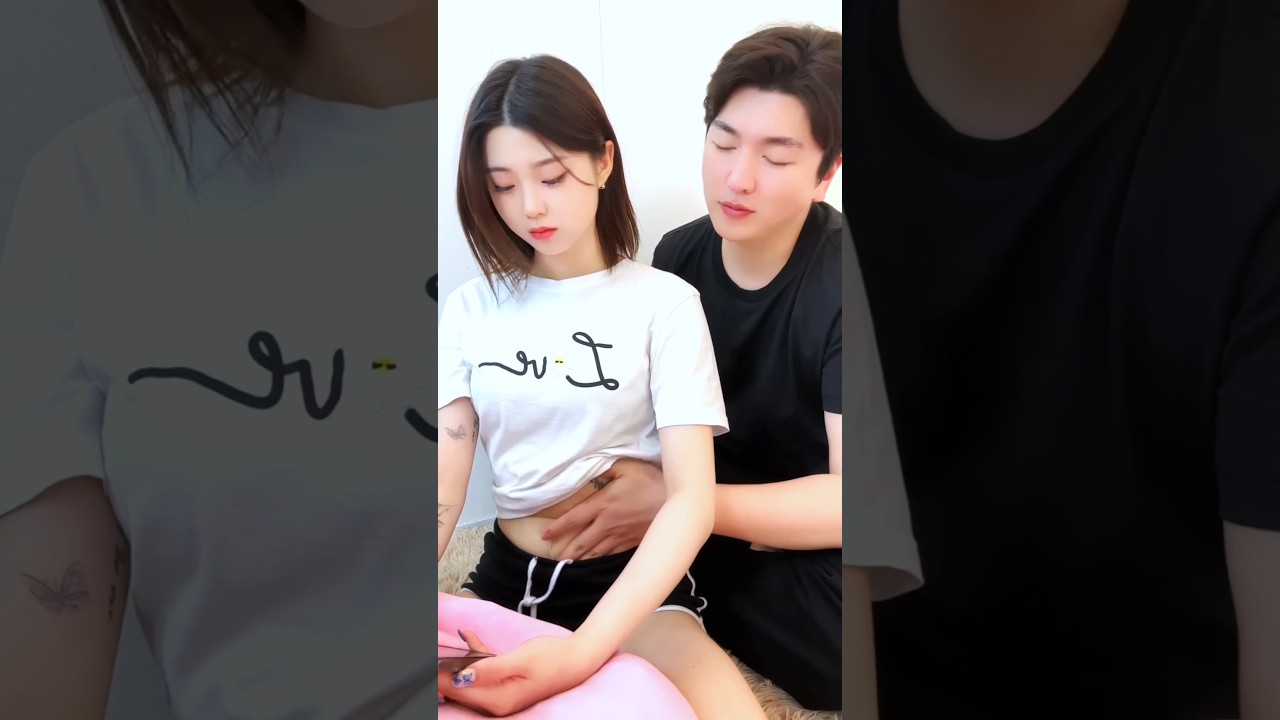 Beautiful Hot Girl Stomach Press | #girls #funny #beautifulgirl
