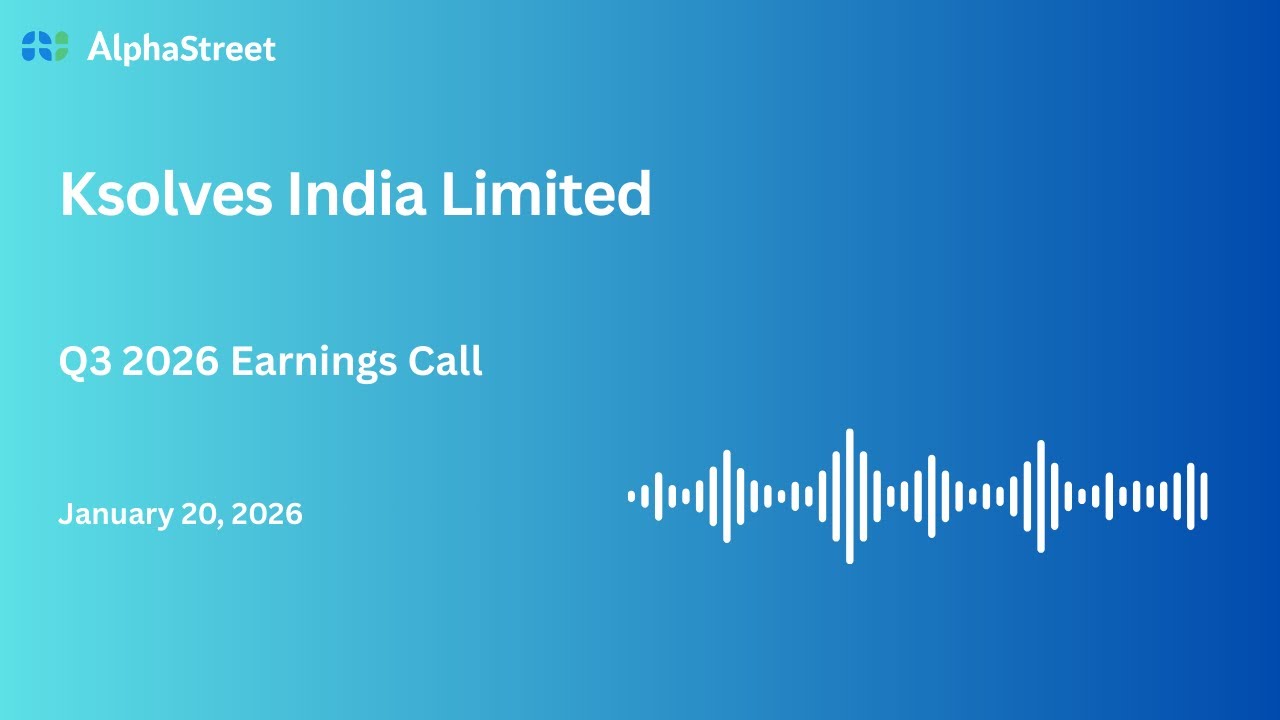 Ksolves India Ltd Q3 FY2025-26 Earnings Conference Call