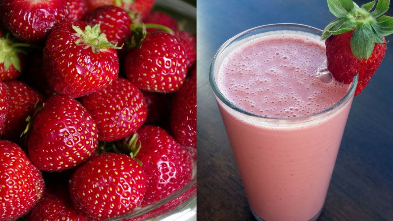Keventers style STRAWBERRY MILKSHAKE, Fresh Strawberry Milkshake, Strawberry Icecream Milkshake