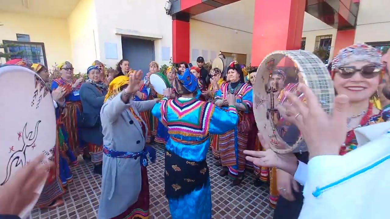Urar lkhalath avec danse kabyle ,  Auberge de jeunes azazga à tizi ouzou