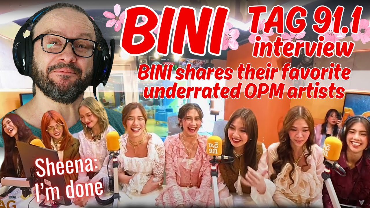 OPM suggestions!!! BINI shares their favorite underrated OPM artists - Tag 911 interview reaction
