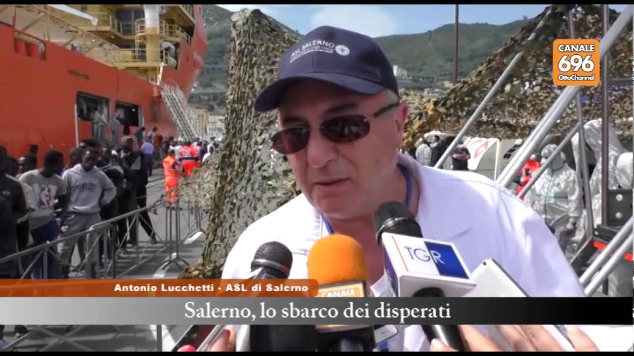Più di mille migranti a Salerno: lo speciale di OttoChannel