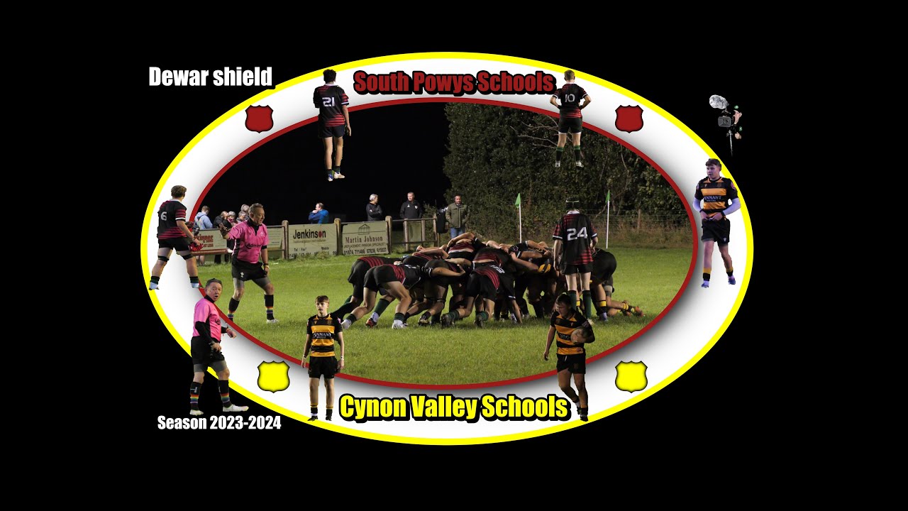 Dewar Shield. South Powys Schools v Cynon Valley Schools
