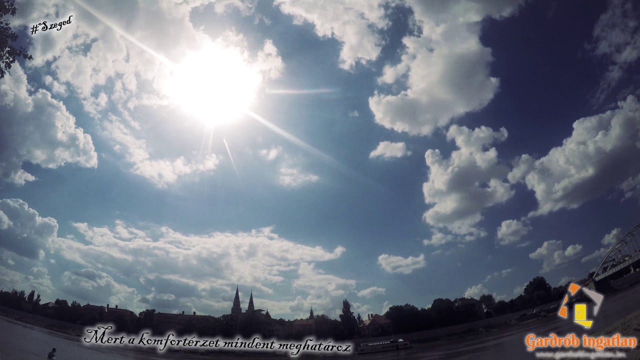 Szegedi Tiszapart Timelapse - Gardr&oacute;b Ingatlan