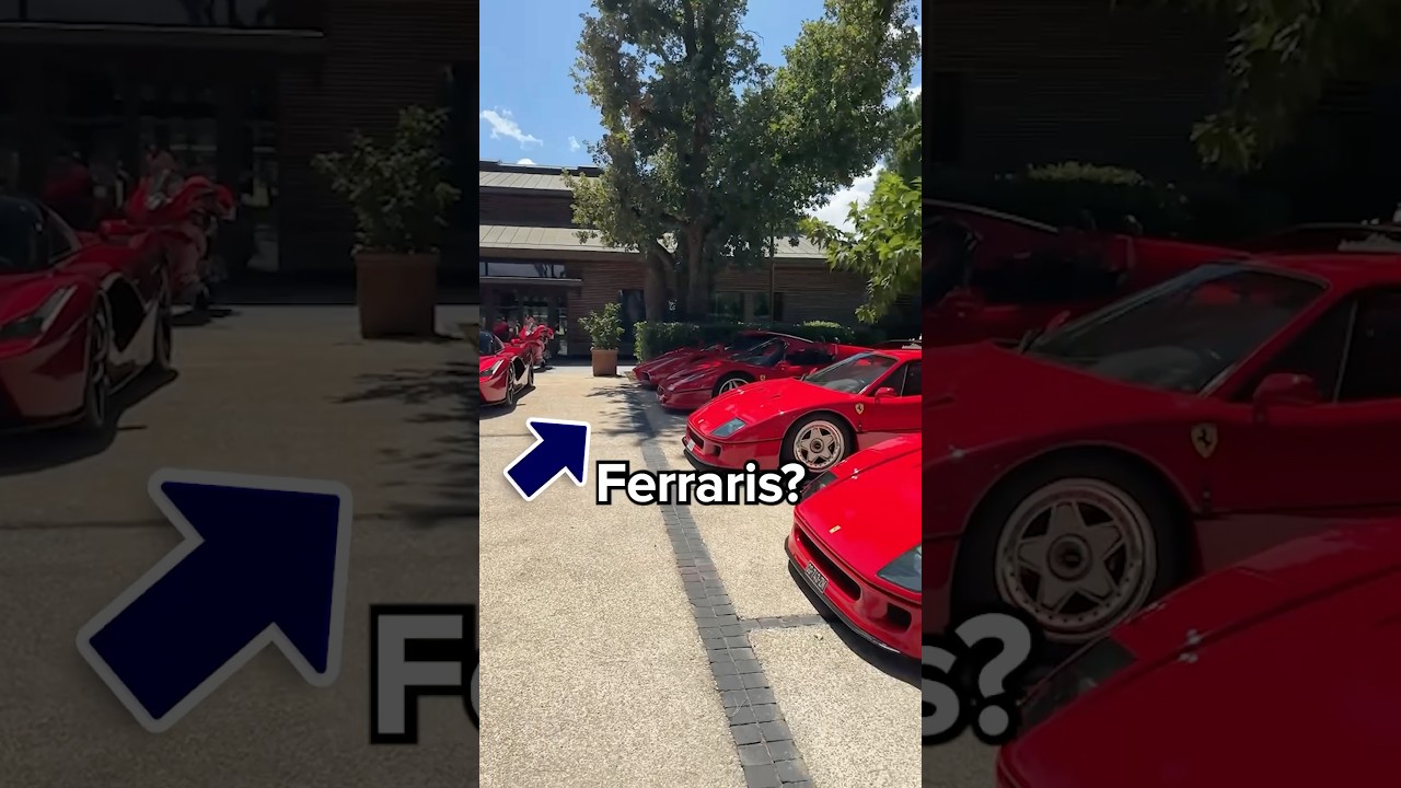 Какие существуют виды Ferrari? 😳