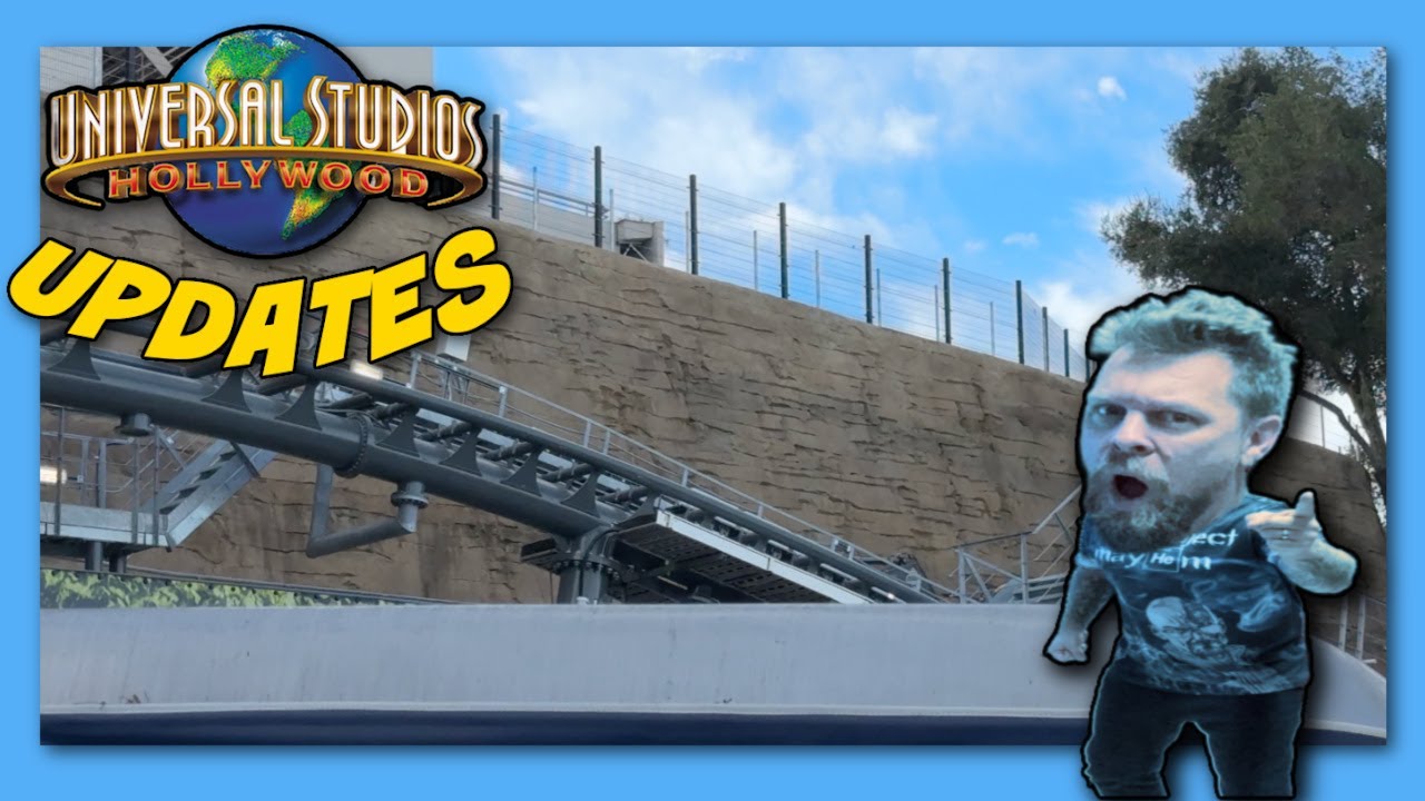 Hollywood Drift gets some THEMING! POKEMON coming soon? Lots happening on the Tram Tour!