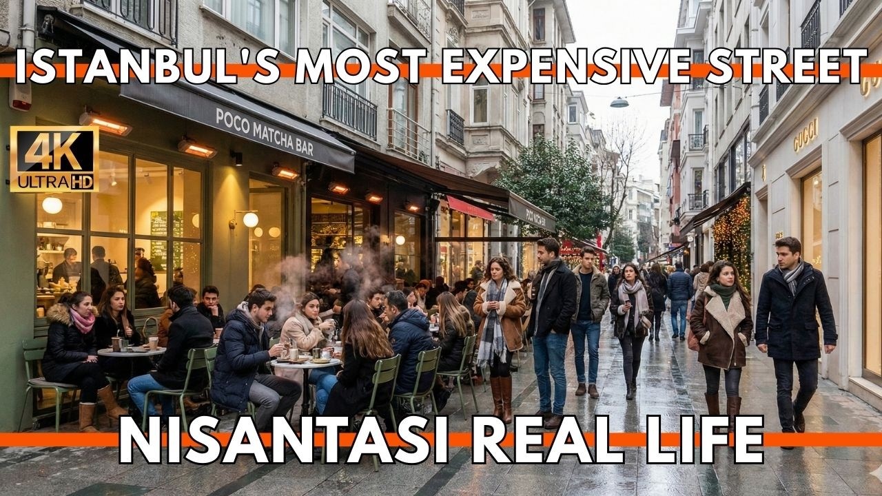 ISTANBUL TURKEY 2026 4K WALKING TOUR | Nişantaşı Luxury Shopping + Abdi İpek&ccedil;i Street (Real Life)