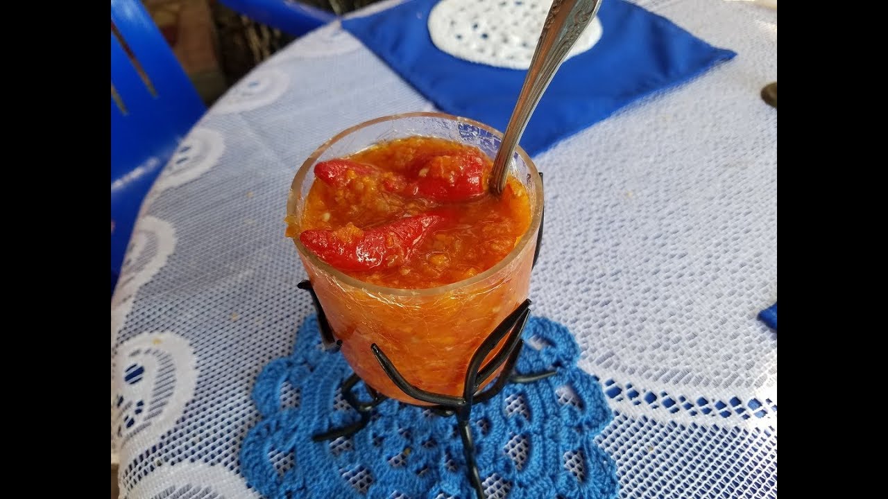 Аджика по-домашнему с яблоками. Рецепт от моей мамочки.