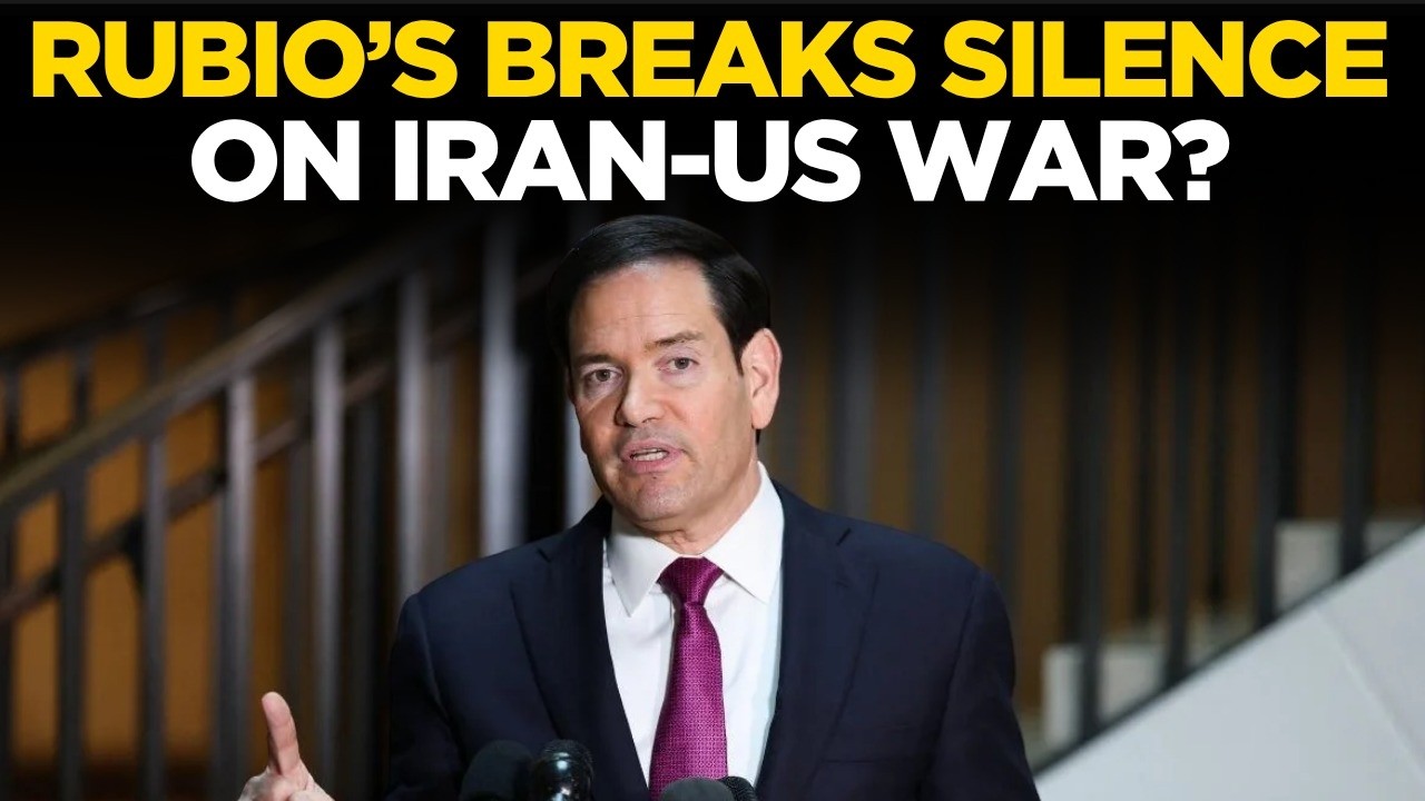 Marco Rubio LIVE: Rubio Breaks Silence On Iran-US War | Major Statement Sparks Global Attention