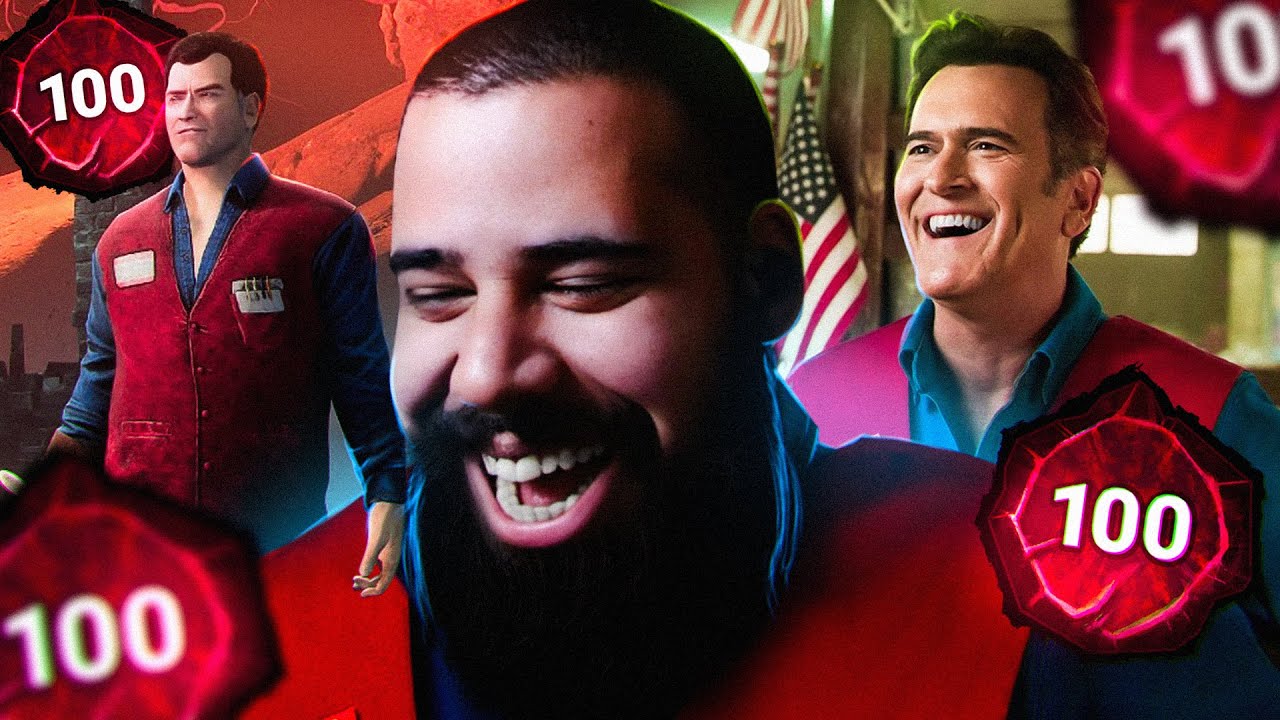 EU E O ASH NOS TORNAMOS UM SÓ - DEAD BY  DAYLIGHT