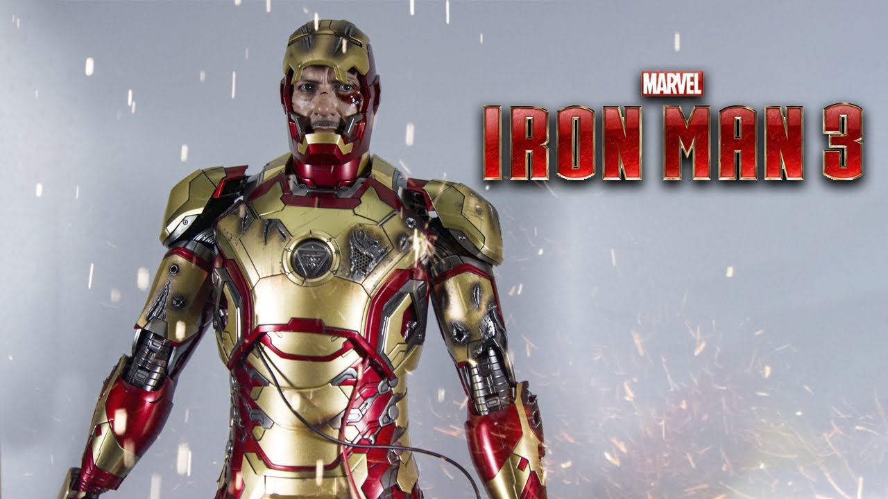 Hot Toys Iron Man Mark XLII  1/4 scale review
