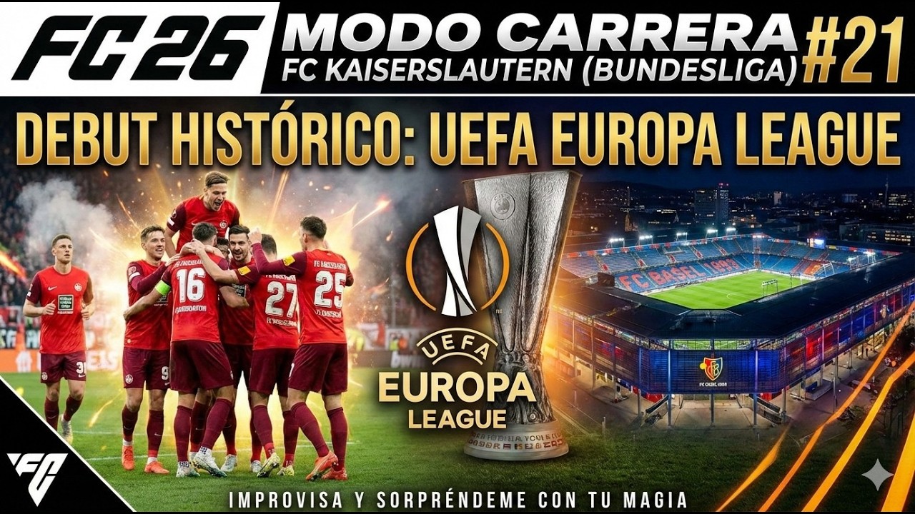 FC 26 MODO CARRERA | FC KAISERSLAUTERN #21 | Debut en Europa y Hat-Trick de Raspadori