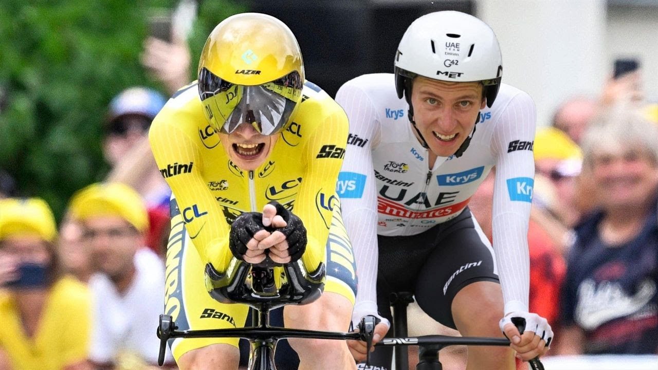 TOUR DE FRANCE 2023 - Vingegaard vs Pogacar : Leur duel à distance pendant le contre-la-montre