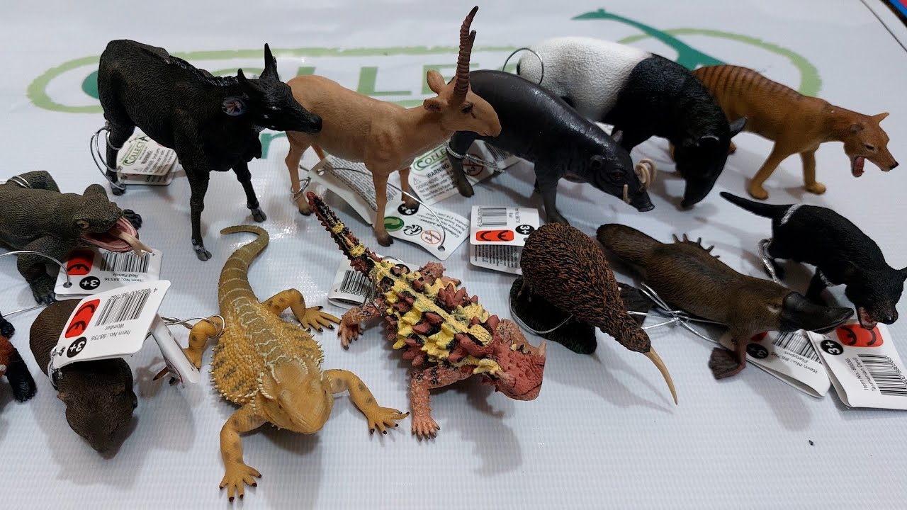 Collecta unboxing  Animal part 1 _ Minizoo store 😊 😍