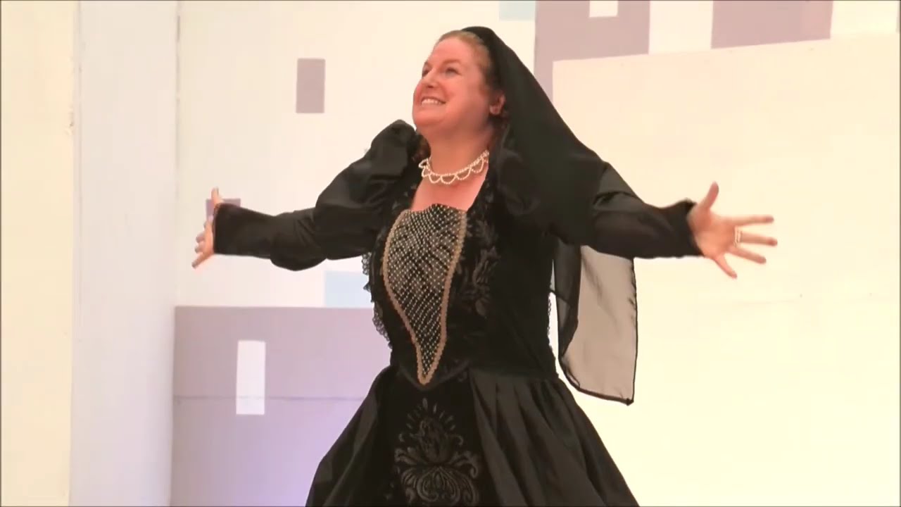 Act 1 Scene 5 - Twelfth Night - Brownsea Open Air Theatre - Olivia and Cesario