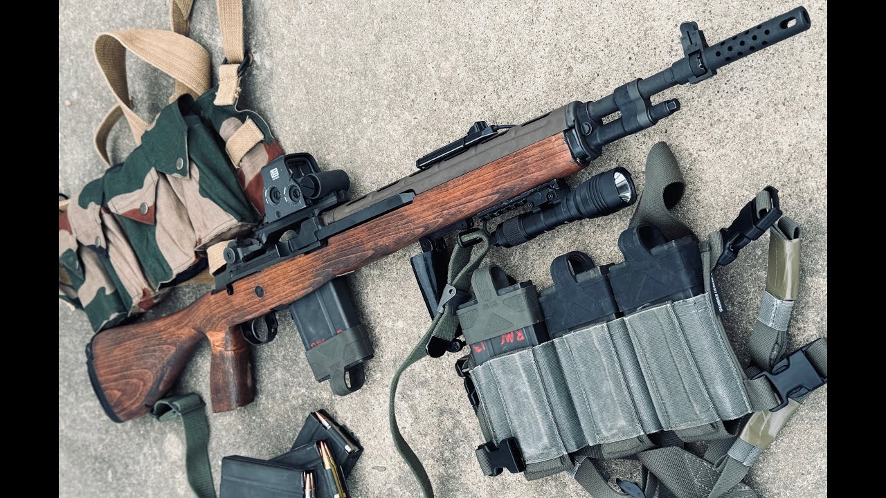 Sarco M14E2:  M1A Scout with the Kung Fu Grip!