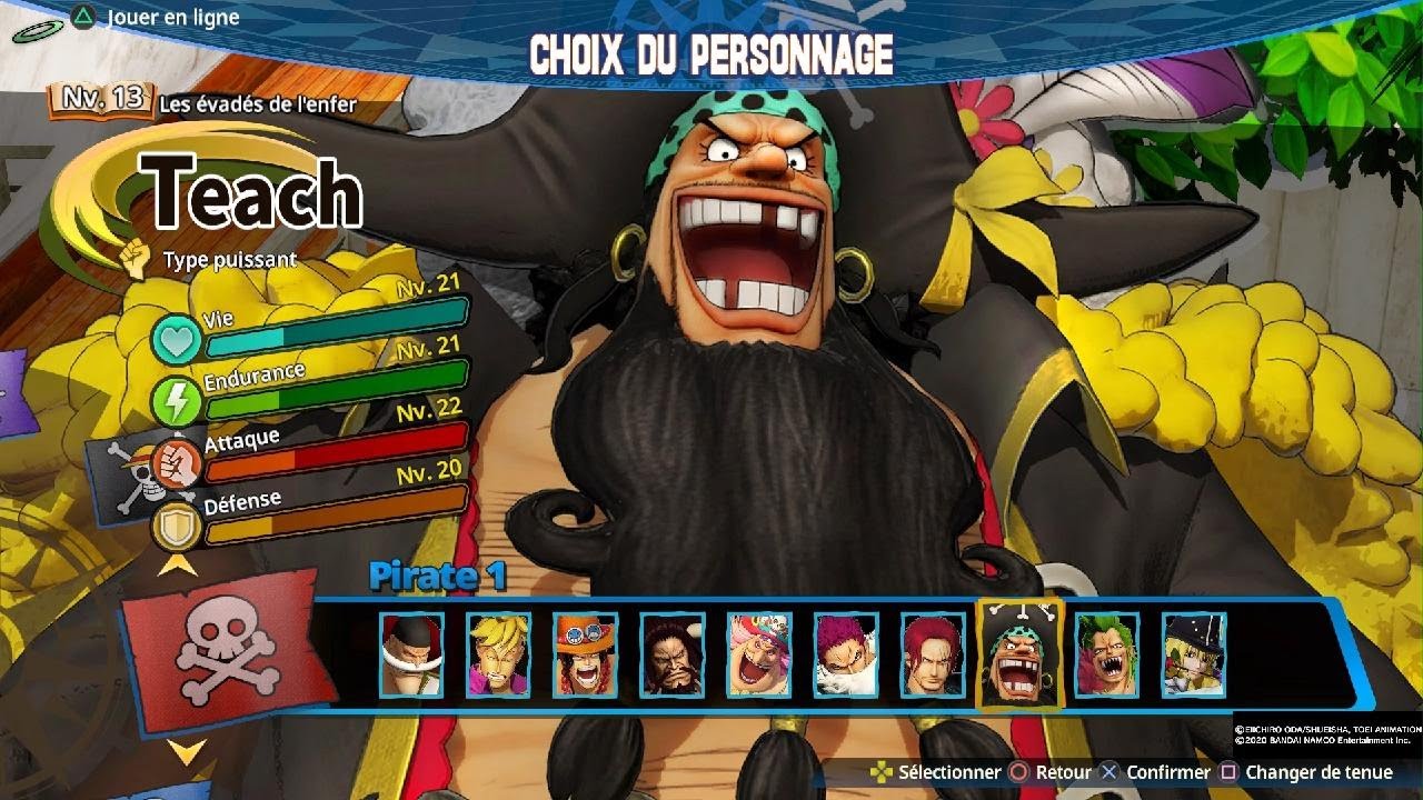 ONE PIECE: Marshall D Teach Barbe Noir