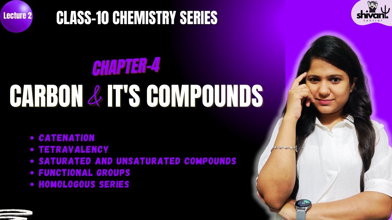 Versatile Nature of Carbon | Catenation, Tetravalency, Functional Groups | Class 10 Chemistry