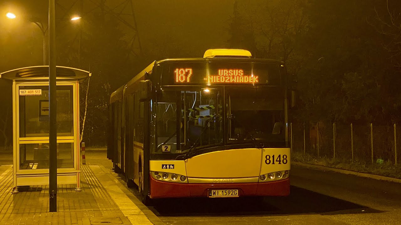 Solaris Urbino 18 III #8148 (MZA Warszawa) [🚍187]