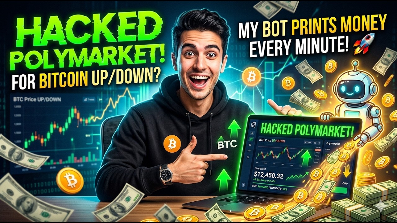 Hacked Polymarket for Bitcoin Up/Down? My bot prints money every minute! 🚀