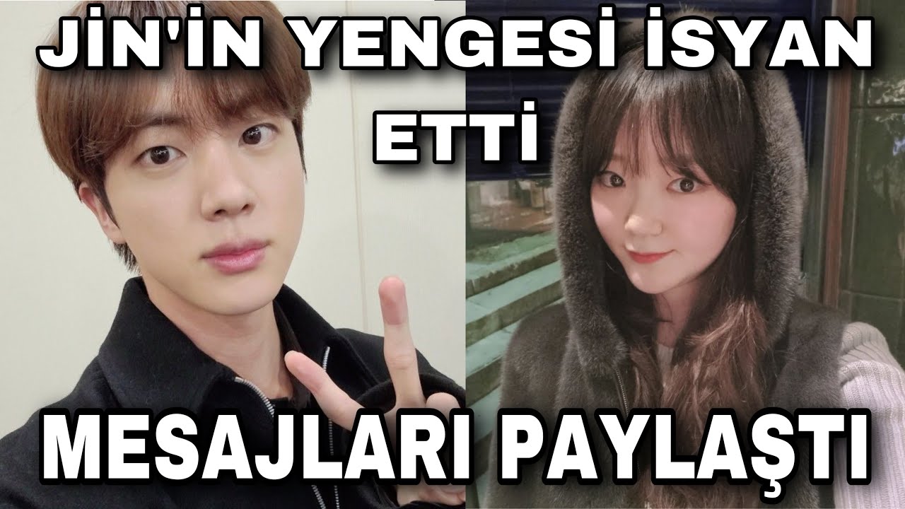 Jin'in yengesine hakaret mesajları geldi! Hepsini ifşa etti! Jin'in karısıymış😁