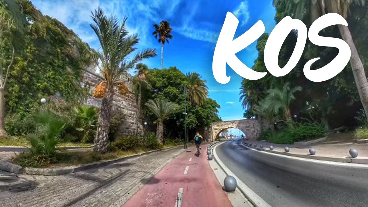Kos Greece 🇬🇷 cycling from Kos harbour to Kos island marina