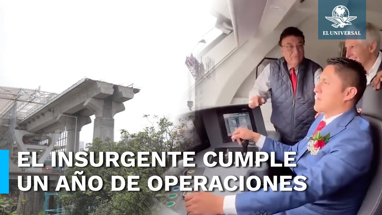 Tren El Insurgente poco a poco enfila su marcha