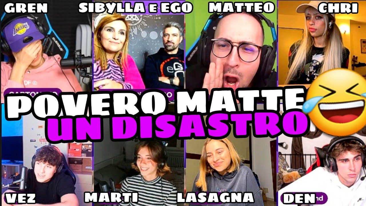 SIBYLLA LA CARTOMANTE TORNA AL CIRCO E LEGGE LE CARTE A TUTTI!! *povero Matteo*