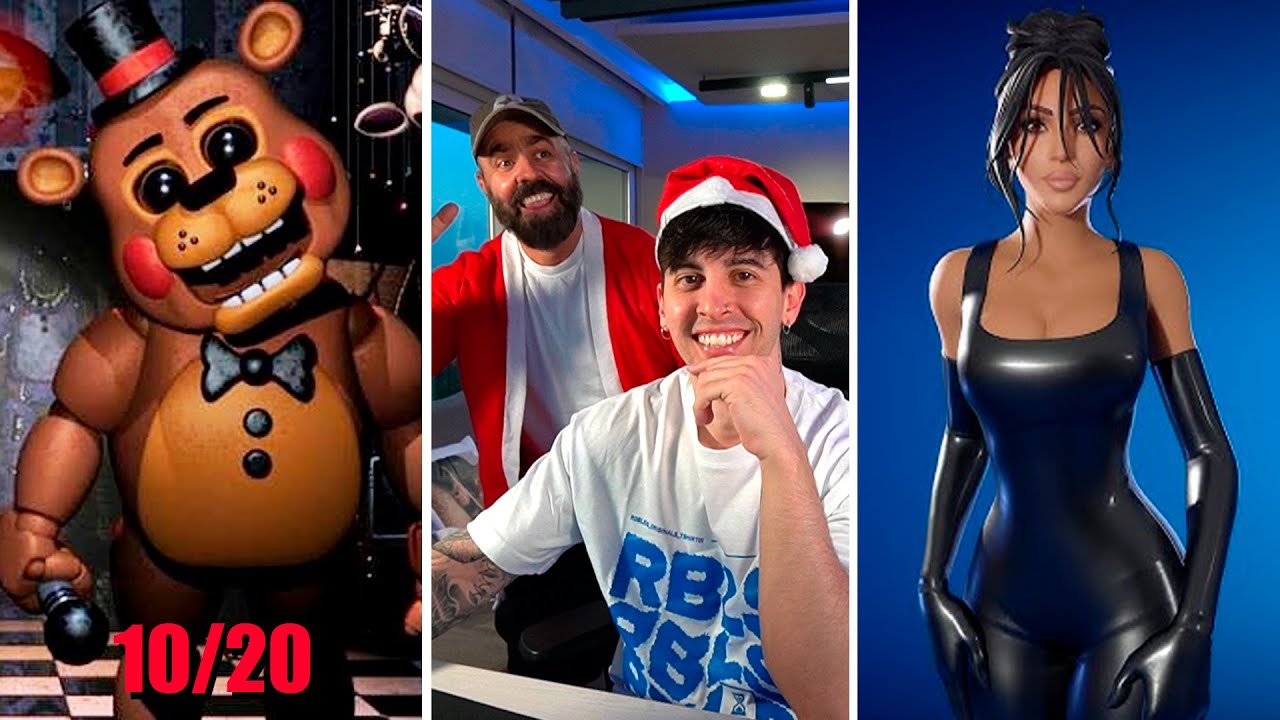 🎁 Fnaf 2 (10/20) 🎁 ARMAMOS EL ARBOLITO 🎁 FORTNITE CON JUAN 🎁
