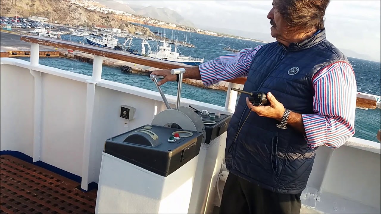 SUPERFERRY II: ΑΝΑΧΩΡΗΣΗ ΑΠΟ ΤΗΝ ΡΑΦΗΝΑ ΜΕ ΤΟΝ Cpt ΤΑΣΟ ΤΡΕΣΣΟ!