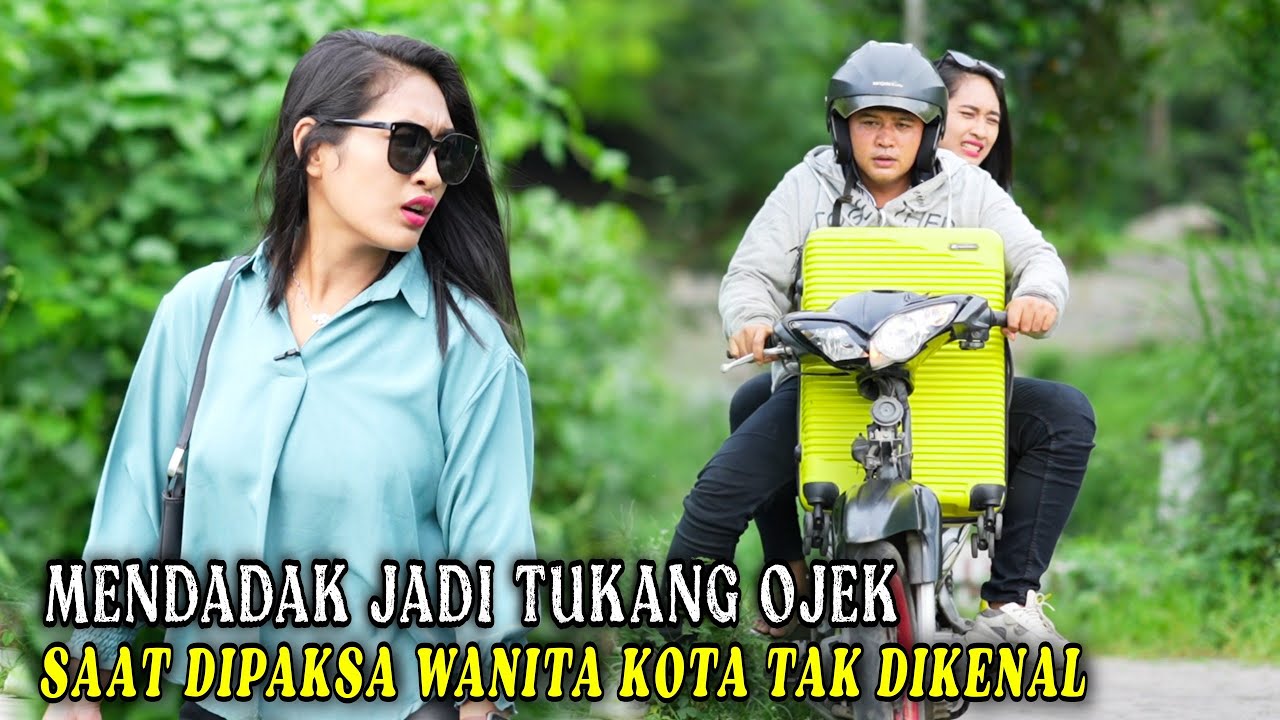 WANITA KOTA MEMAKSA PRIA INI UNTUK MENGANTARKAN NYA AKHIRNYA PRIA INI KENA OMELAN JURAGANNYA