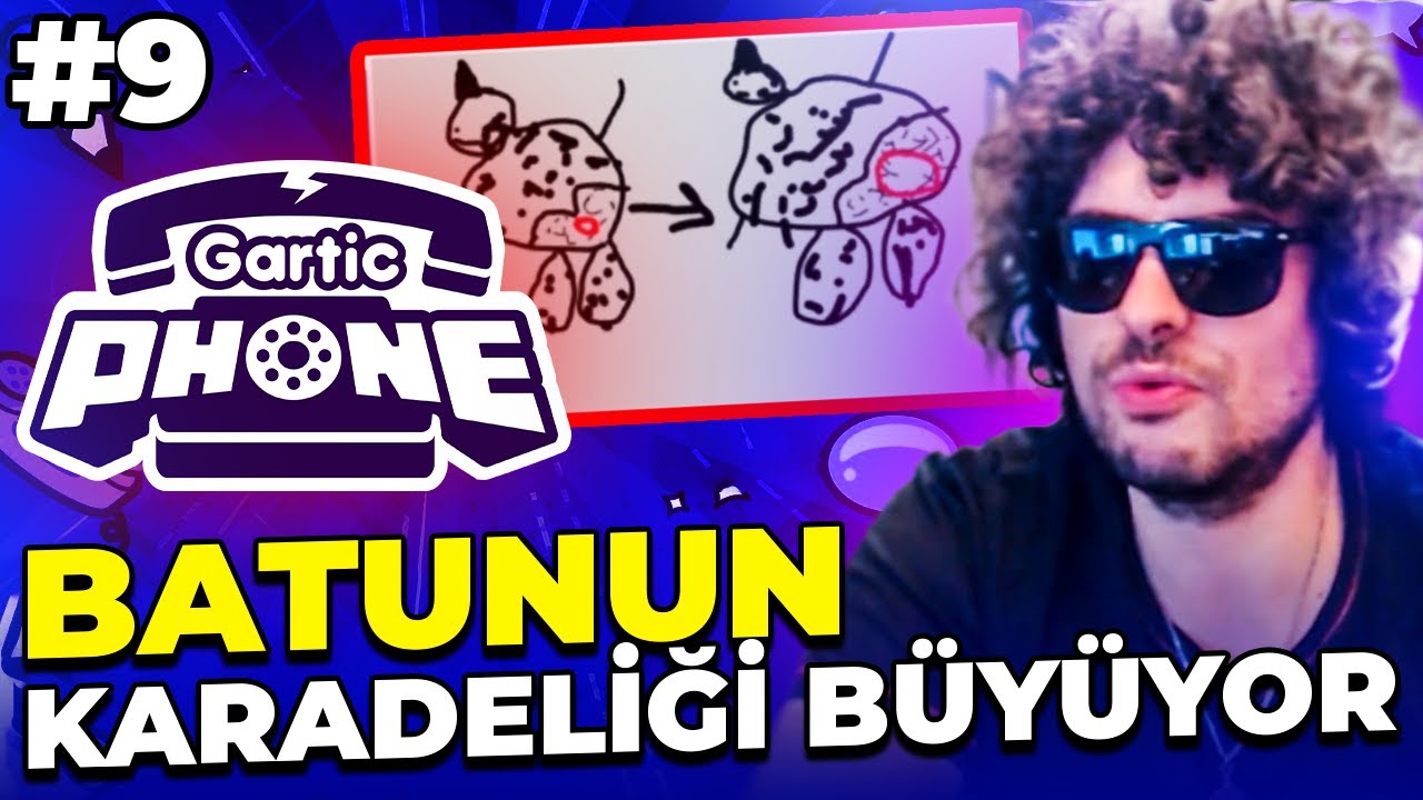 HYPE! BATU'NUN KARADELİĞİ BÜYÜYOR | Gartic Phone #9  - Kegri Oyun Serisi