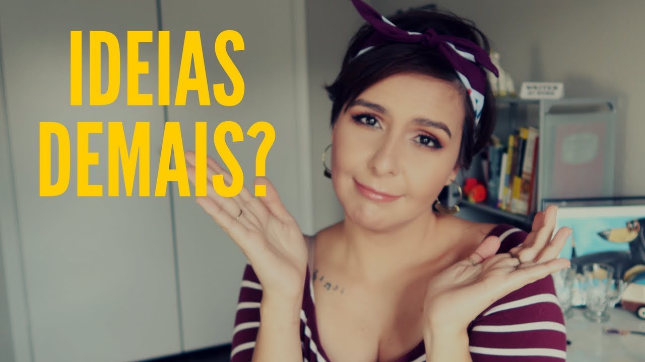 Tenho Muitas Ideias Mas Não Consigo Escrever