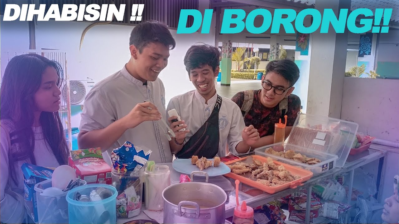 BELI SEMUA JAJANAN DIKANTIN SEKOLAHAN!! | MUKBANG PART 1
