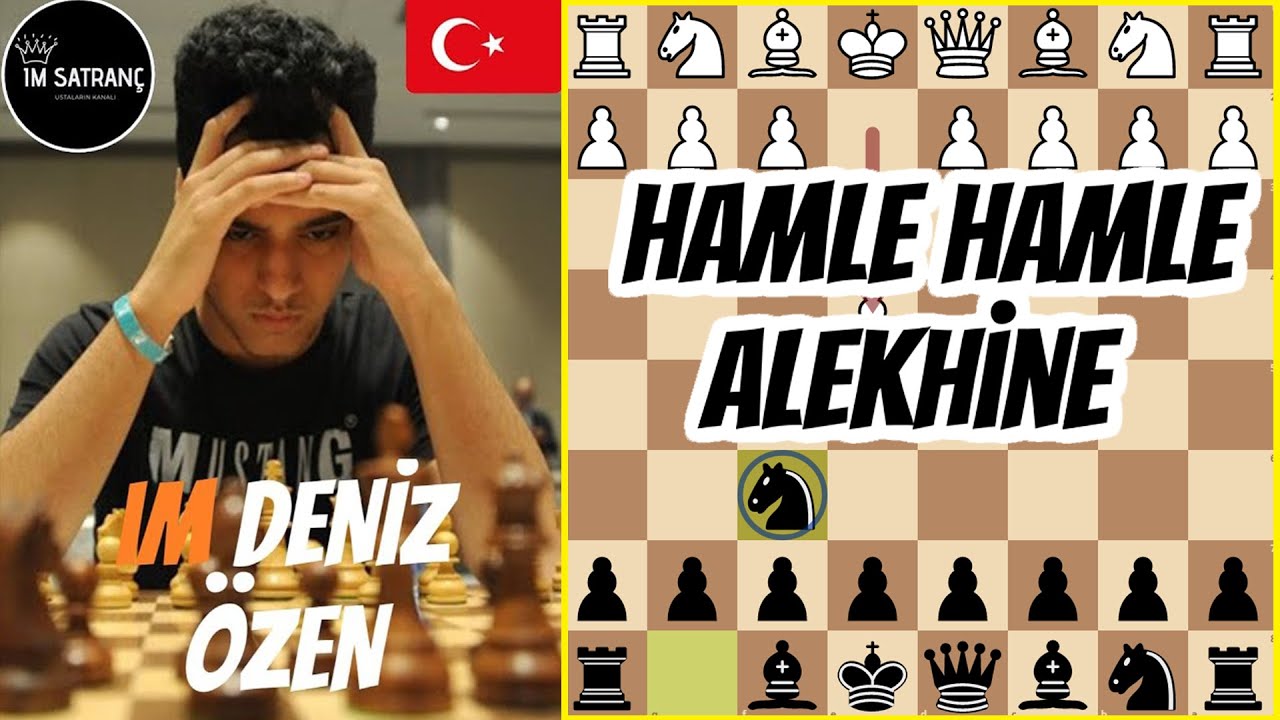 Canlı Anlatımlı Alekhine Savunması Oynadım! ( 5+0 Zaman Temposu)