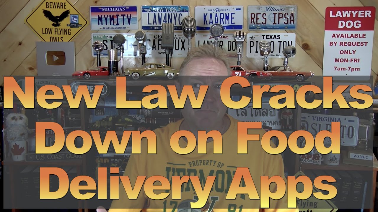 New Law Cracks Down on Food Delivery Apps