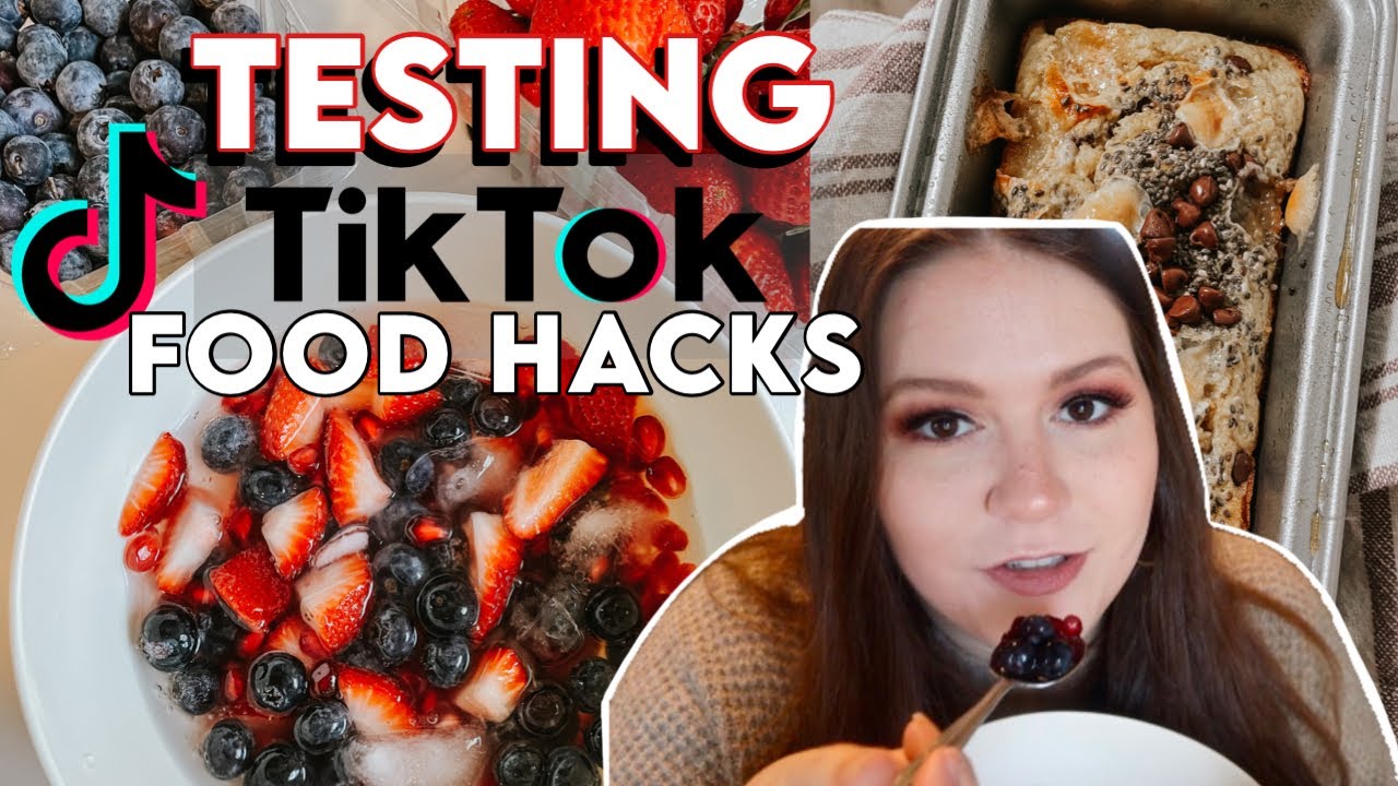 TESTING TIKTOK FOOD HACKS & HEALTHY RECIPES || iTrackbites / Low Calorie / WW Friendly TikTok Hacks